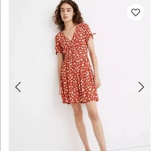 Madewell size 6 mini floral dress